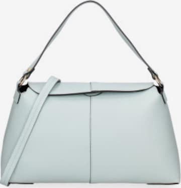 Borsa a spalla di Roberta Rossi in blu: frontale