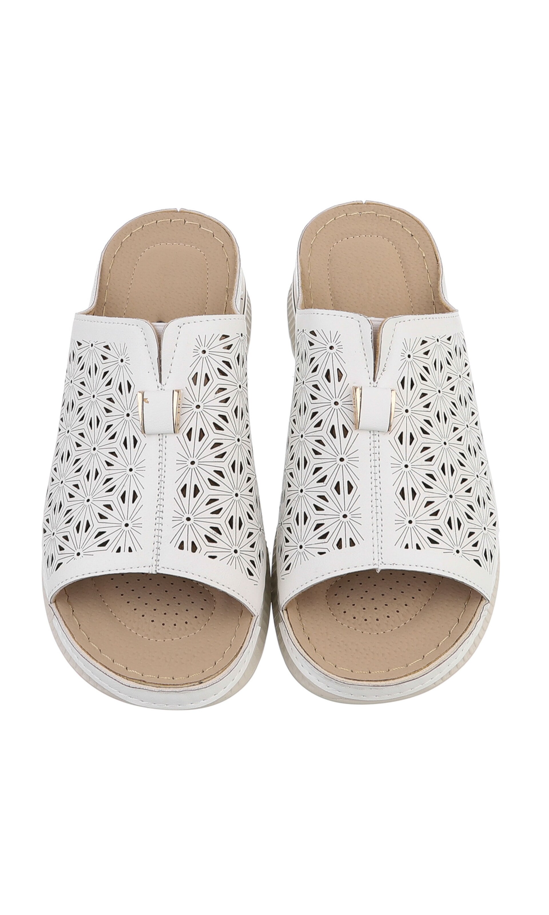 Ital-Design Mules in White