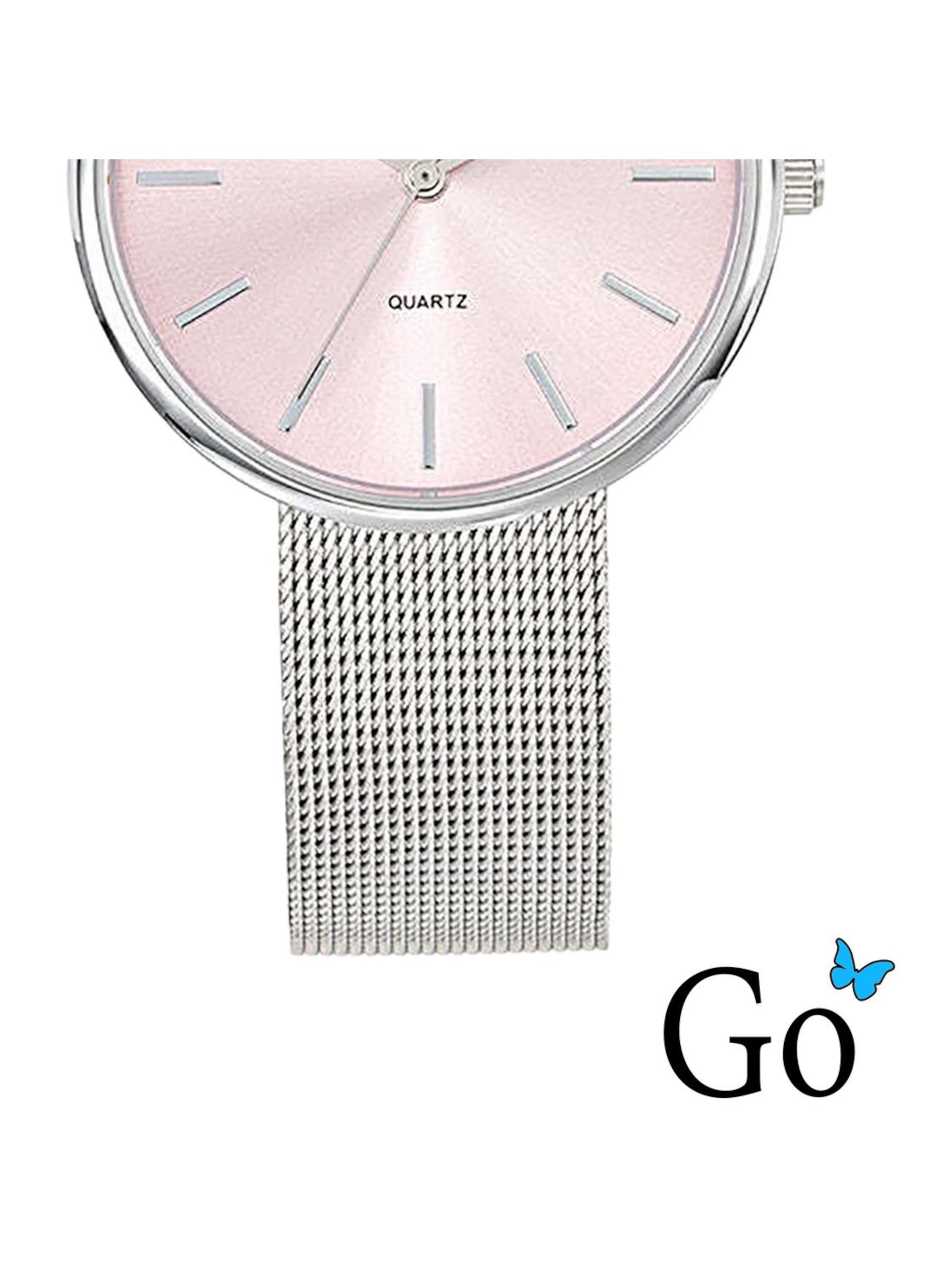 Montre à affichage analogique GO GirlOnly en argent