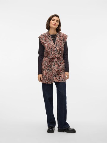 VERO MODA Bodywarmer in Rood: voorkant