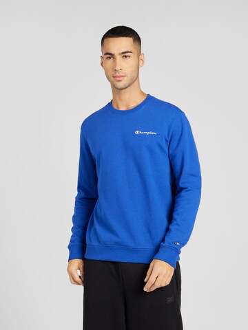 Champion Authentic Athletic Apparel Sweatshirt in Blau: Vorderseite