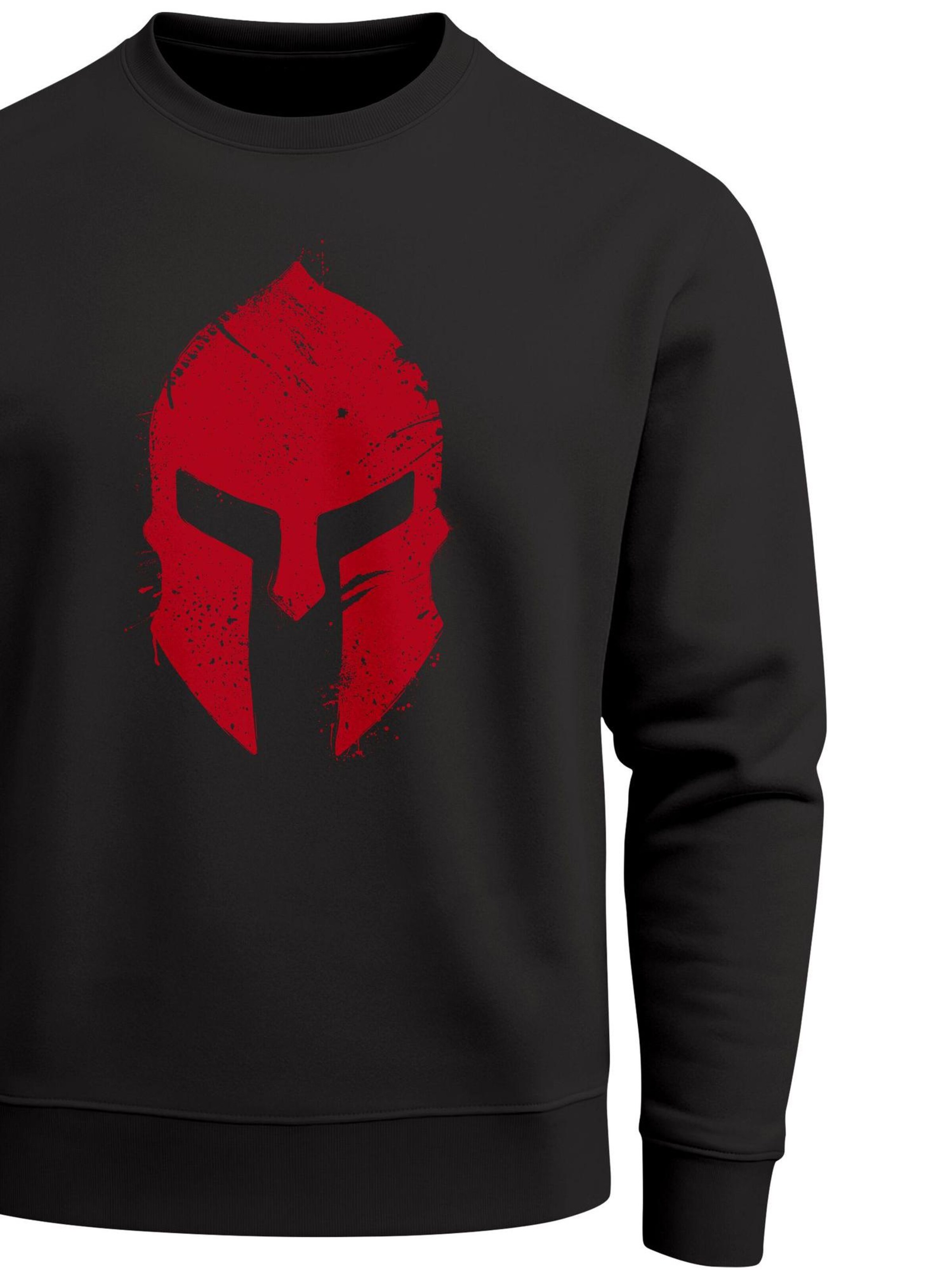 Neverless Sweatshirt 'Sparta 2' in Black