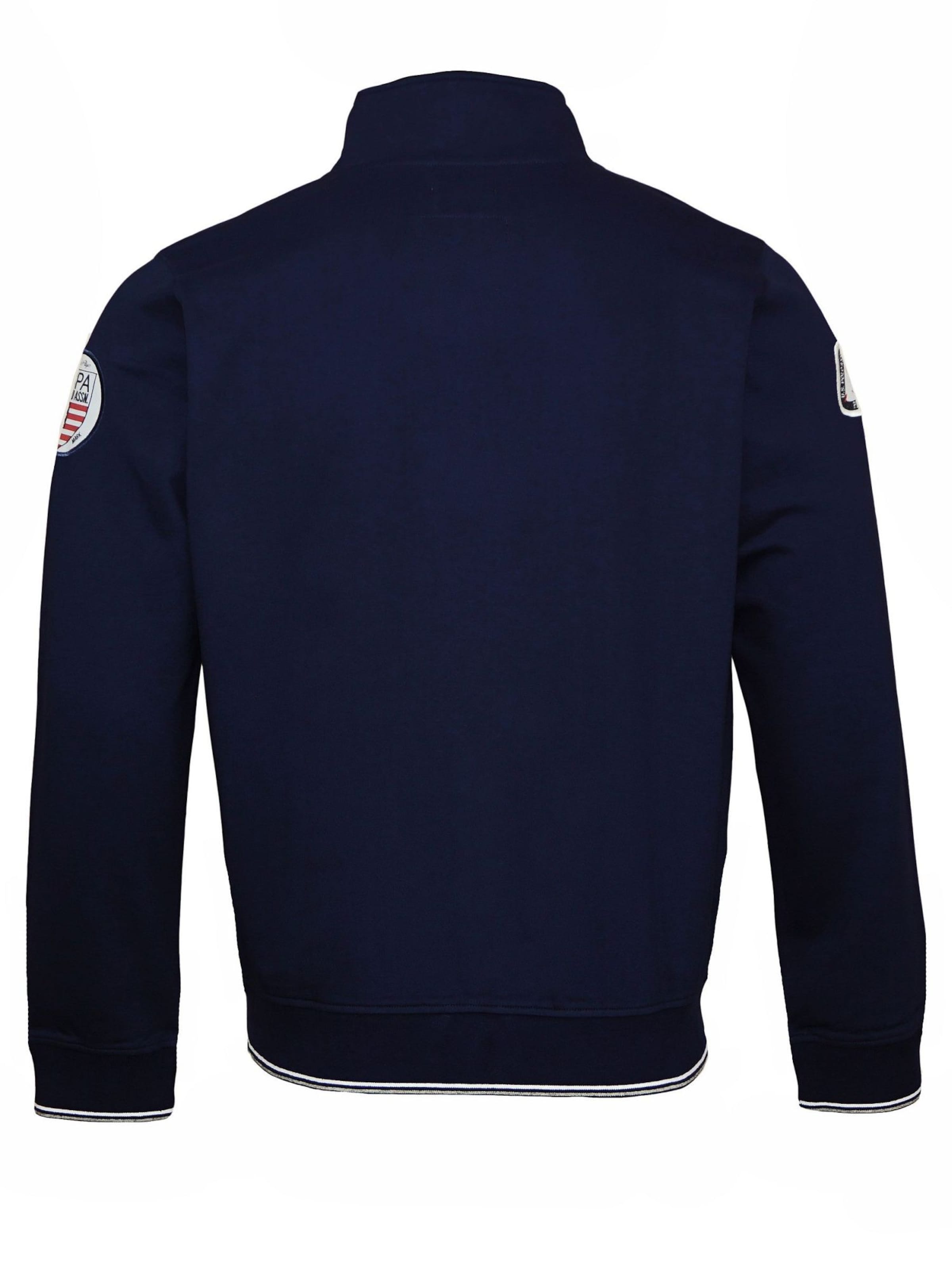 U.S. POLO ASSN. Sweatjacke in Blau
