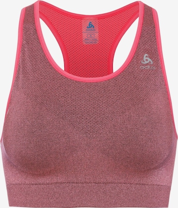 ODLO Regular Sports Bra in Grey: front