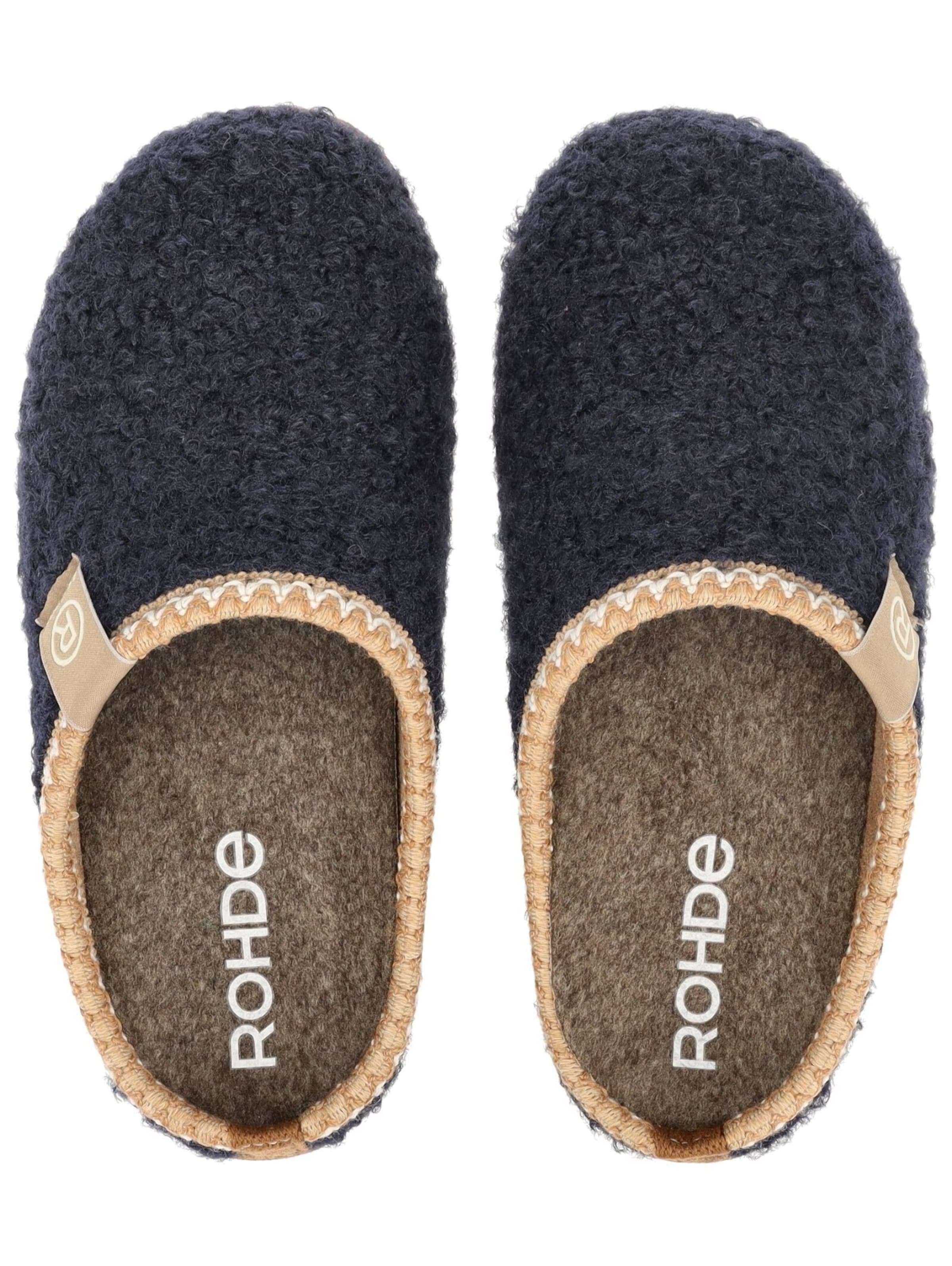 ROHDE Slipper in Blue: top