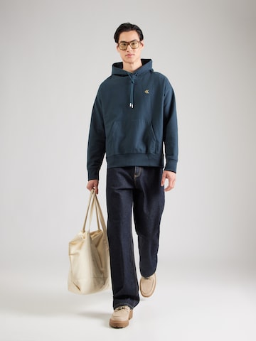 Calvin Klein Jeans Sweatshirt i blå