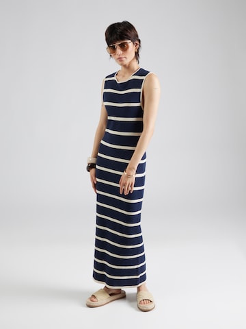 VERO MODA Knitted dress 'VMWANDA' in Blue: front