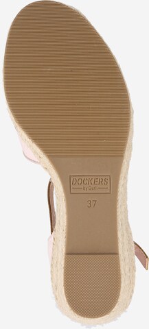 Sandalo con cinturino di Dockers by Gerli in rosa