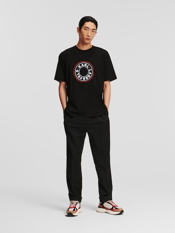 melns Karl Lagerfeld T-Krekls
