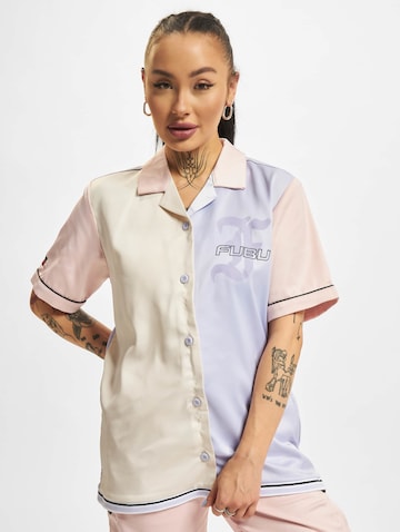 FUBU Bluse in Lila: Vorderseite
