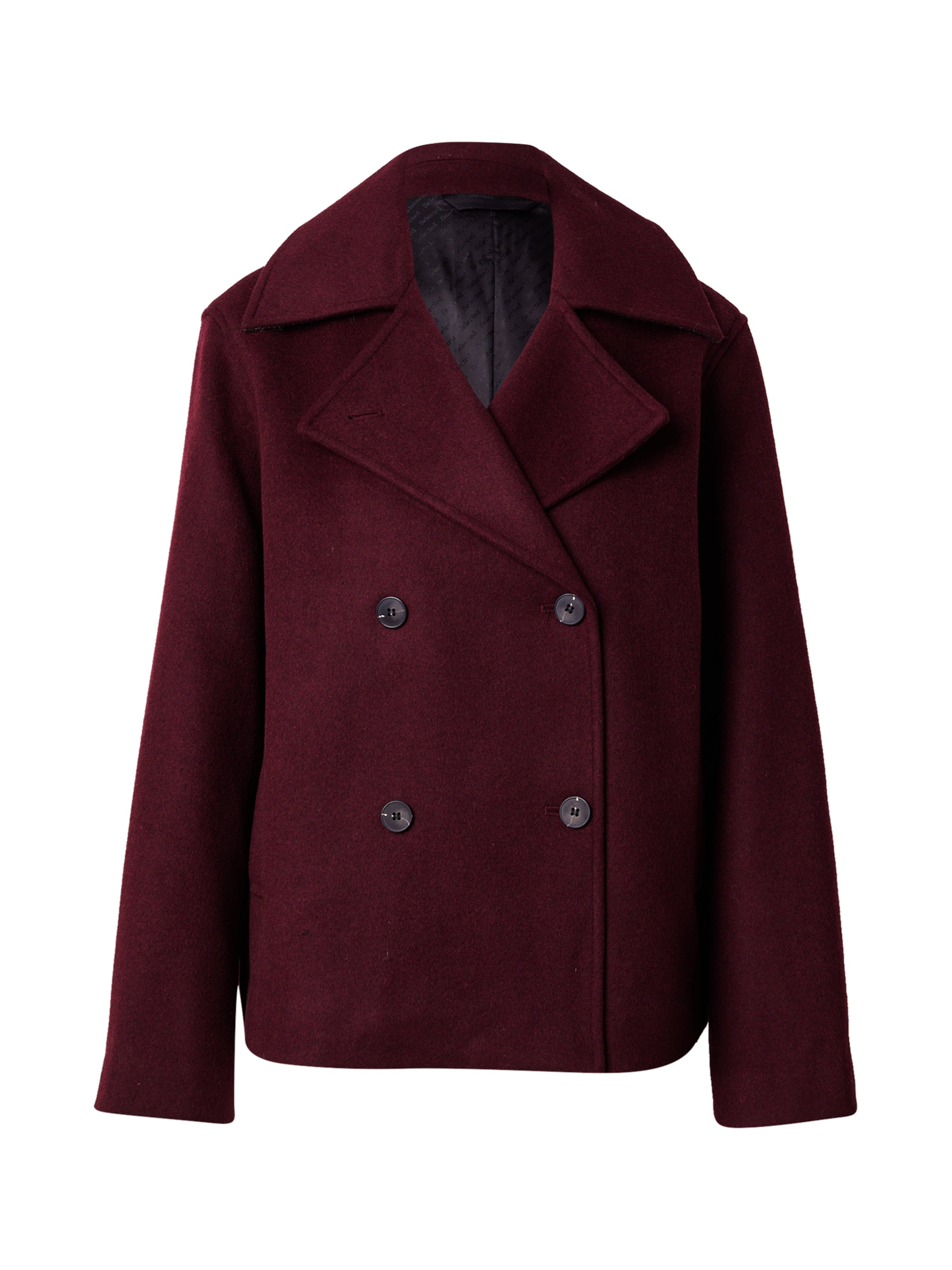 SELECTED Between-Season Jacket 'SLFALMA' in Purple: front