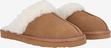 Mols Slippers 'Tamara' in Brown