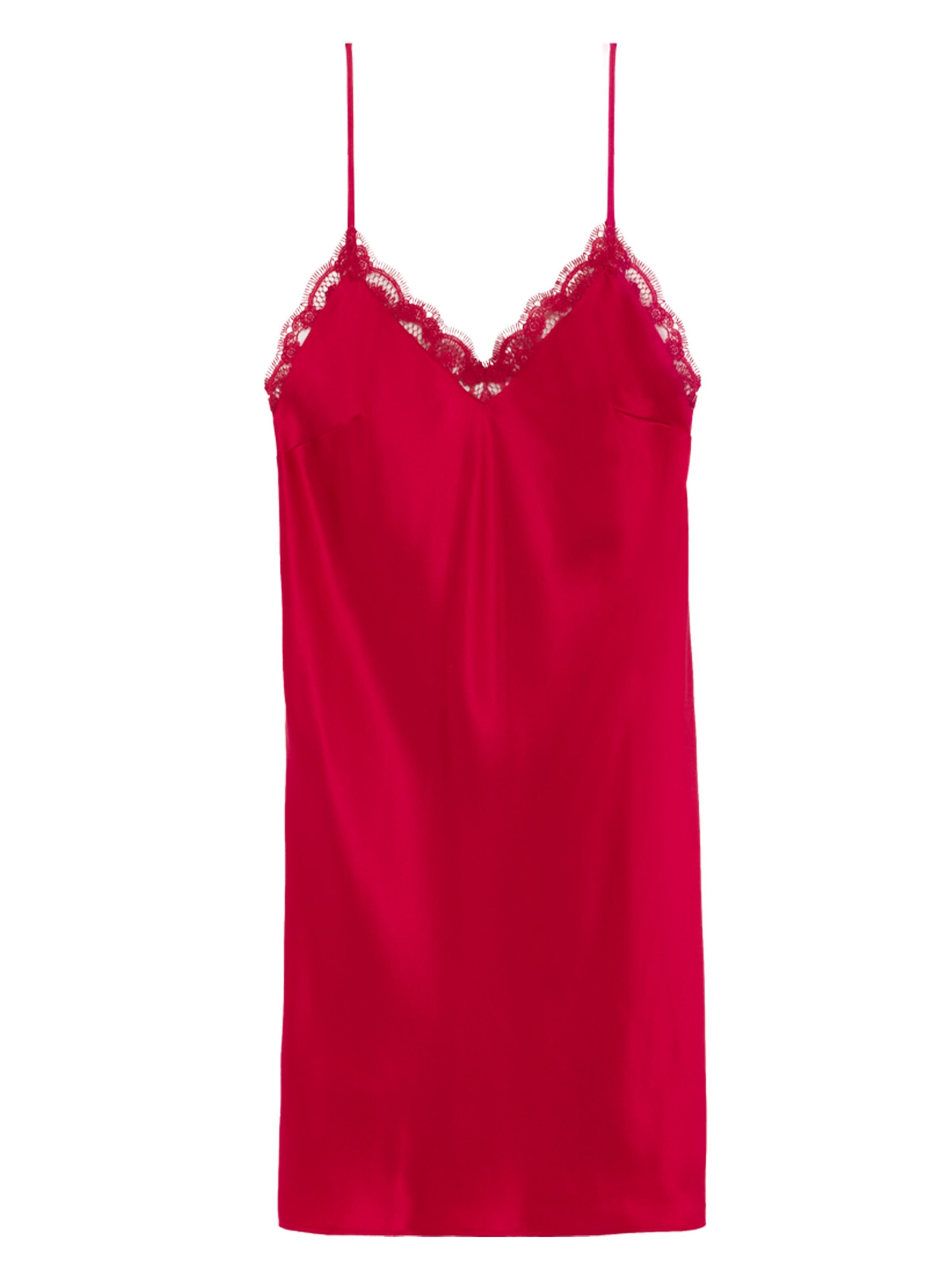 Simone Perele Negligee 'Love me' in Red: front