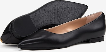 Lauren Ralph Lauren Ballerina 'Londyn' in Zwart