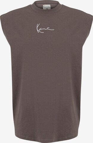 Karl Kani Shirt 'Essential' in Grey: front