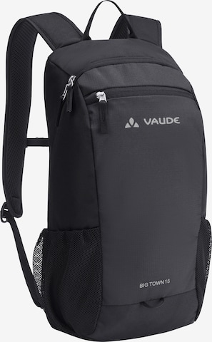 VAUDE Rucksack ' Big Town' in Schwarz: Vorderseite