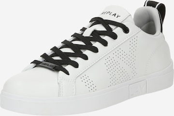 REPLAY - Zapatillas deportivas bajas en blanco: frente