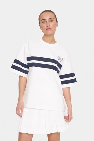 SAINT TROPEZ Shirt 'Zalina ' in Wit: voorkant