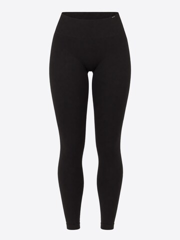 sminded Skinny Leggings 'Seamless Boost Leggings' in Black: front