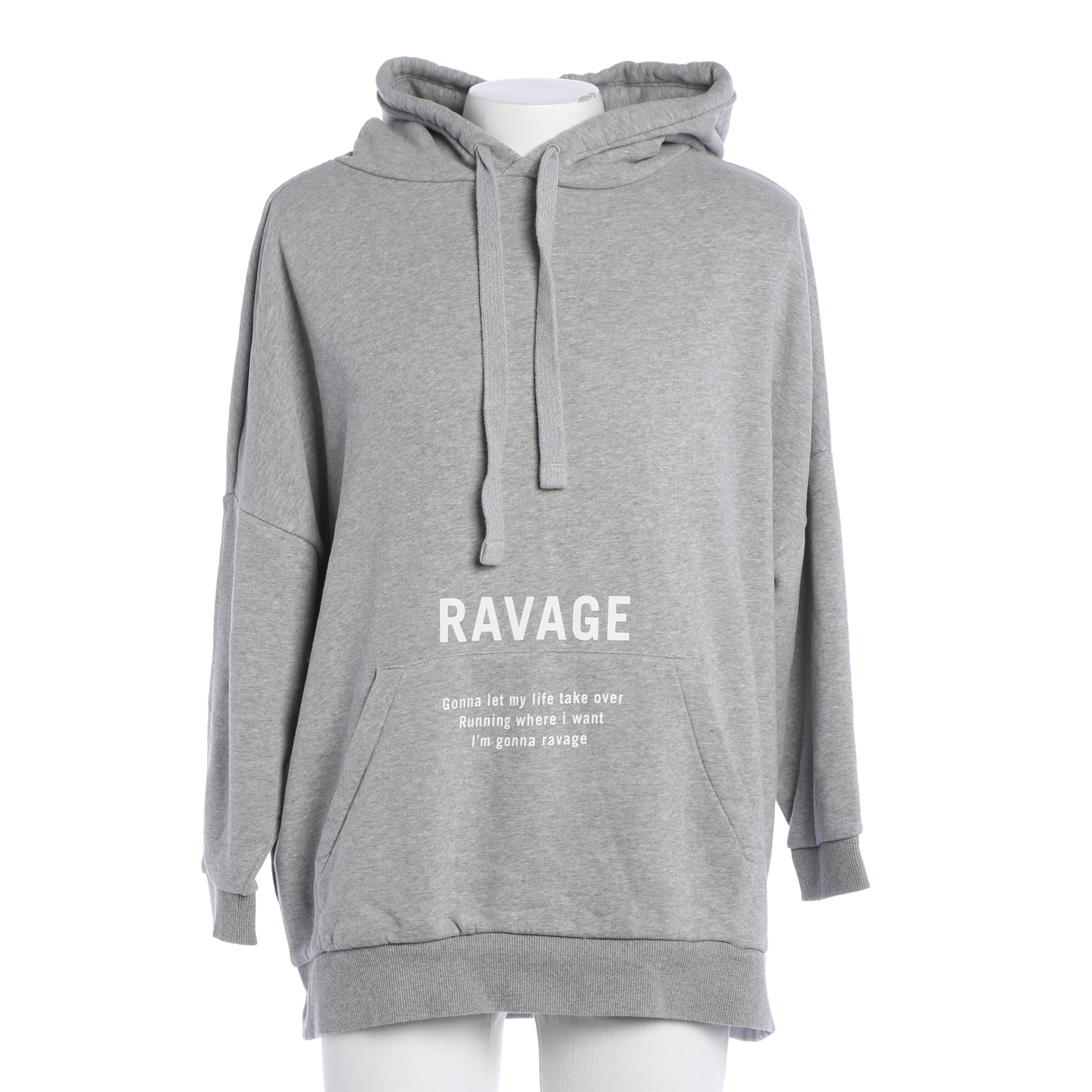 Marc O'Polo DENIM Sweatshirt / Sweatjacke M in Grau: Vorderseite