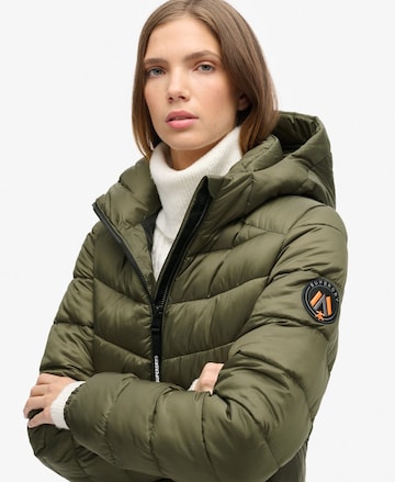 Manteau d’hiver 'Fuji' Superdry en vert