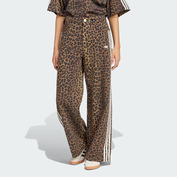 ADIDAS ORIGINALS Loose fit Jeans in Brown: front