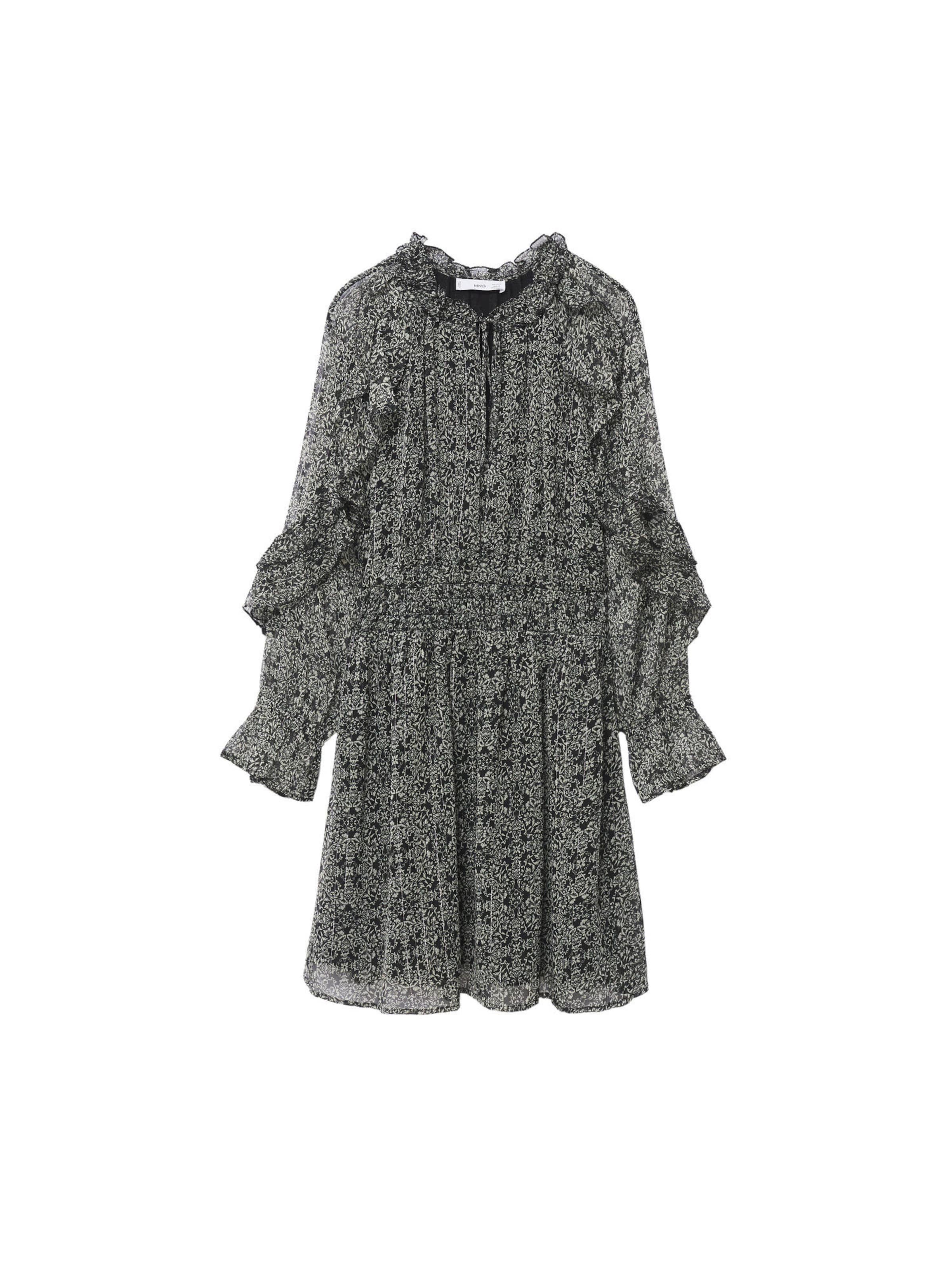 MANGO Kleid 'GRACE' in Schwarz: Vorderseite