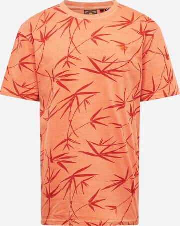 Superdry Shirt in Oranje: voorkant