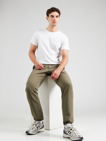 T-Shirt fonctionnel 'Rapid Ridge' COLUMBIA en blanc