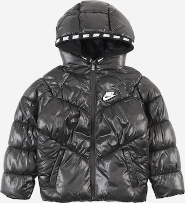 Nike Sportswear Jacke in Schwarz: predná strana