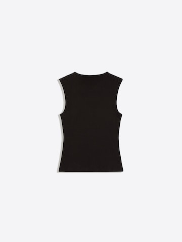 Bershka Shirt in Schwarz