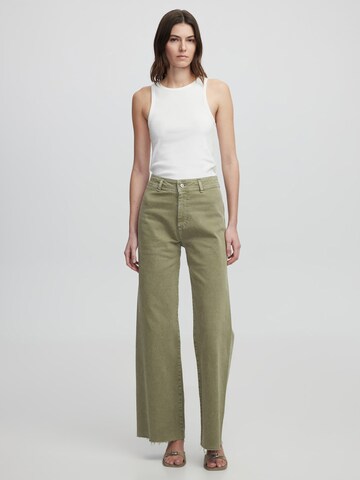 Ipekyol Wide leg Jeans in Groen