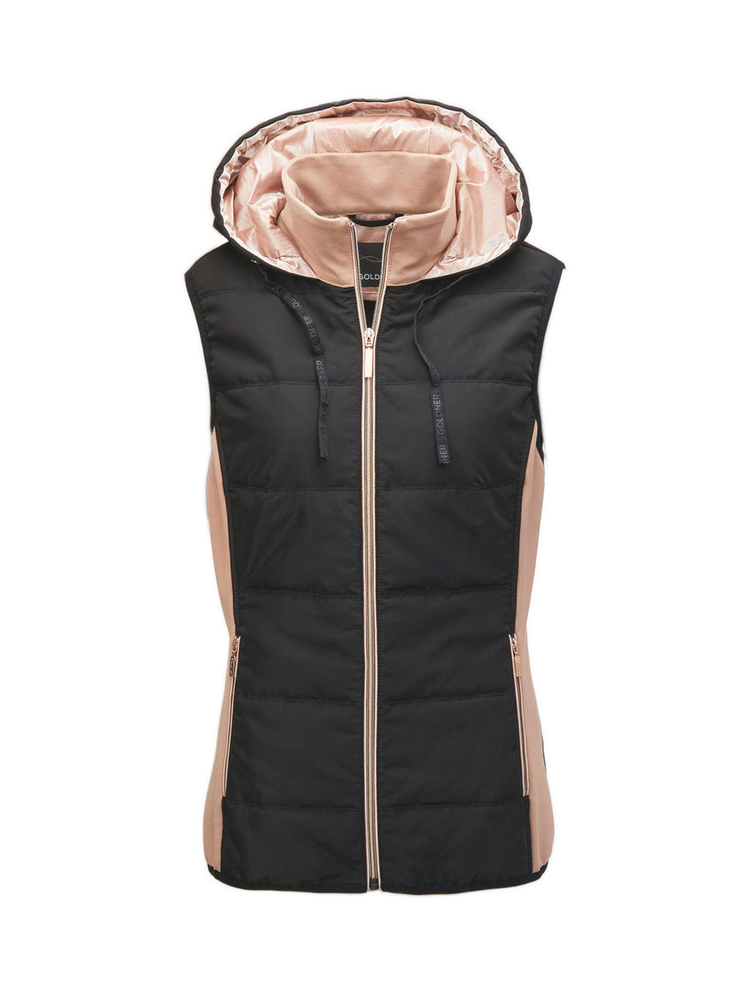 Gilet Goldner en noir : devant