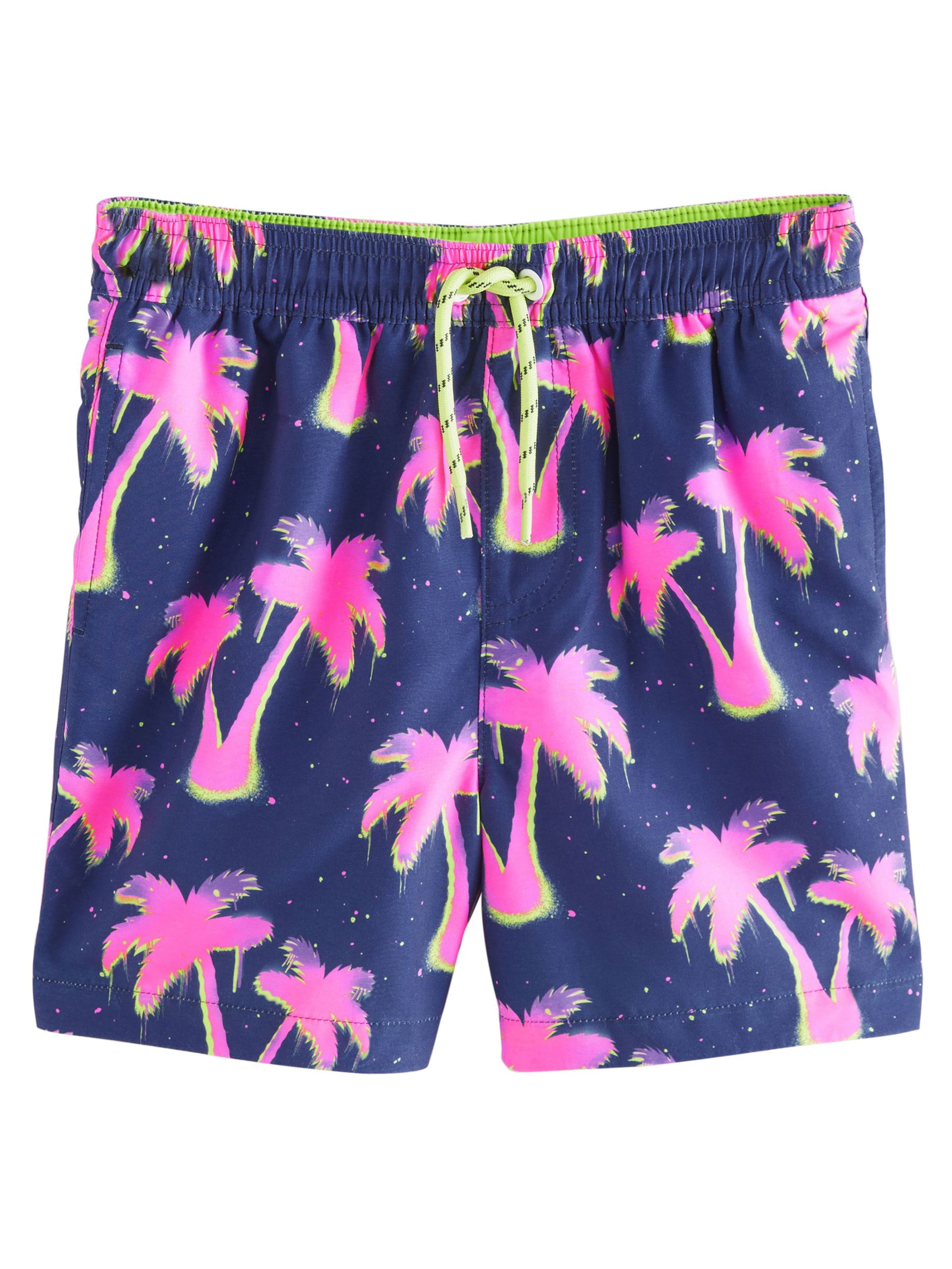 Next Σορτσάκι-μαγιό 'Print' σε ροζ: μπροστά