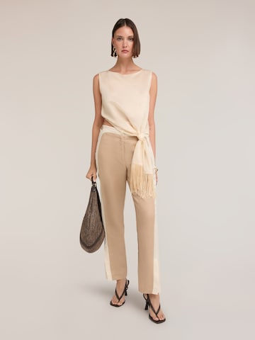 MOTIVI - Top en beige