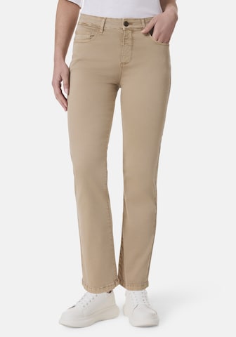 Coupe slim Jean 'Zermatt' STOOKER WOMEN en marron : devant