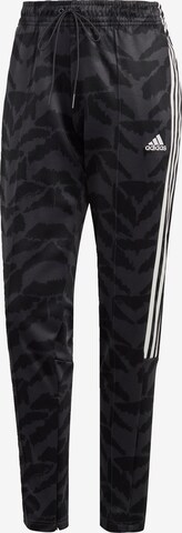 Effilé Pantalon de sport 'Tiro Suit Up Lifestyle' ADIDAS SPORTSWEAR en gris : devant