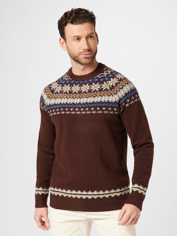 Pull-over GAP en marron : devant