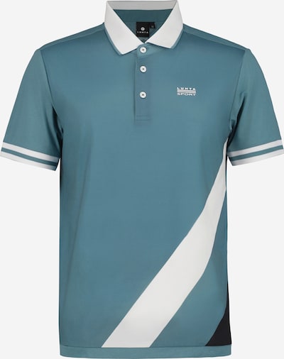 LUHTA Toiminnallinen paita 'Jaala' värissä petrooli / musta / valkoinen, Tuotenäkymä