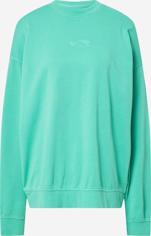 BILLABONG Sweatshirt 'Ride in' in Green: front