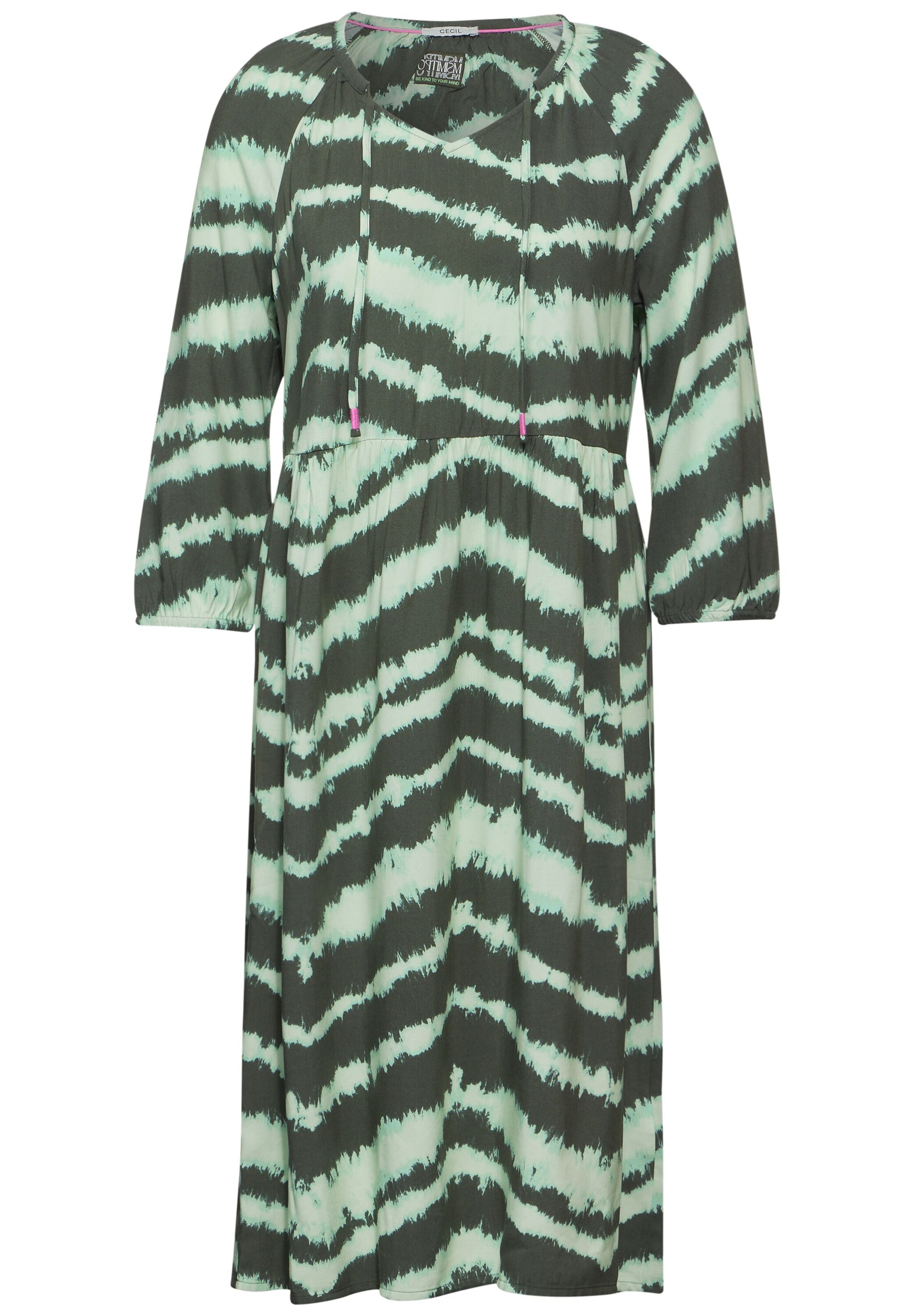 CECIL Kleid in Grün: Vorderseite
