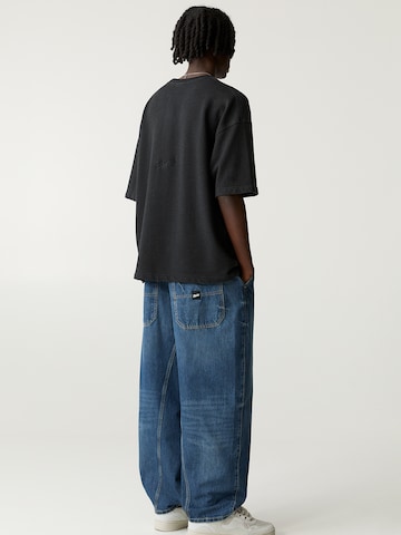 Baggy Jean Pull&Bear en bleu