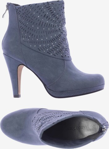 MARCO TOZZI Dress Boots in 39 in Blue: front