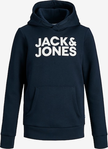 Jack & Jones Junior Majica | modra barva: sprednja stran