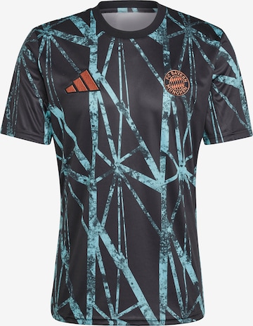 ADIDAS PERFORMANCE Trikot 'FC Bayern Pre-Match Home 24-25' in Schwarz: Vorderseite