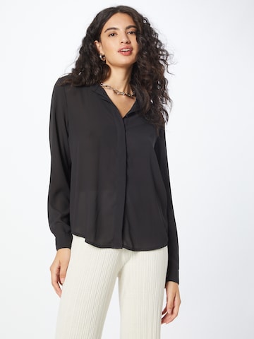 ICHI Blouse in Zwart: voorkant