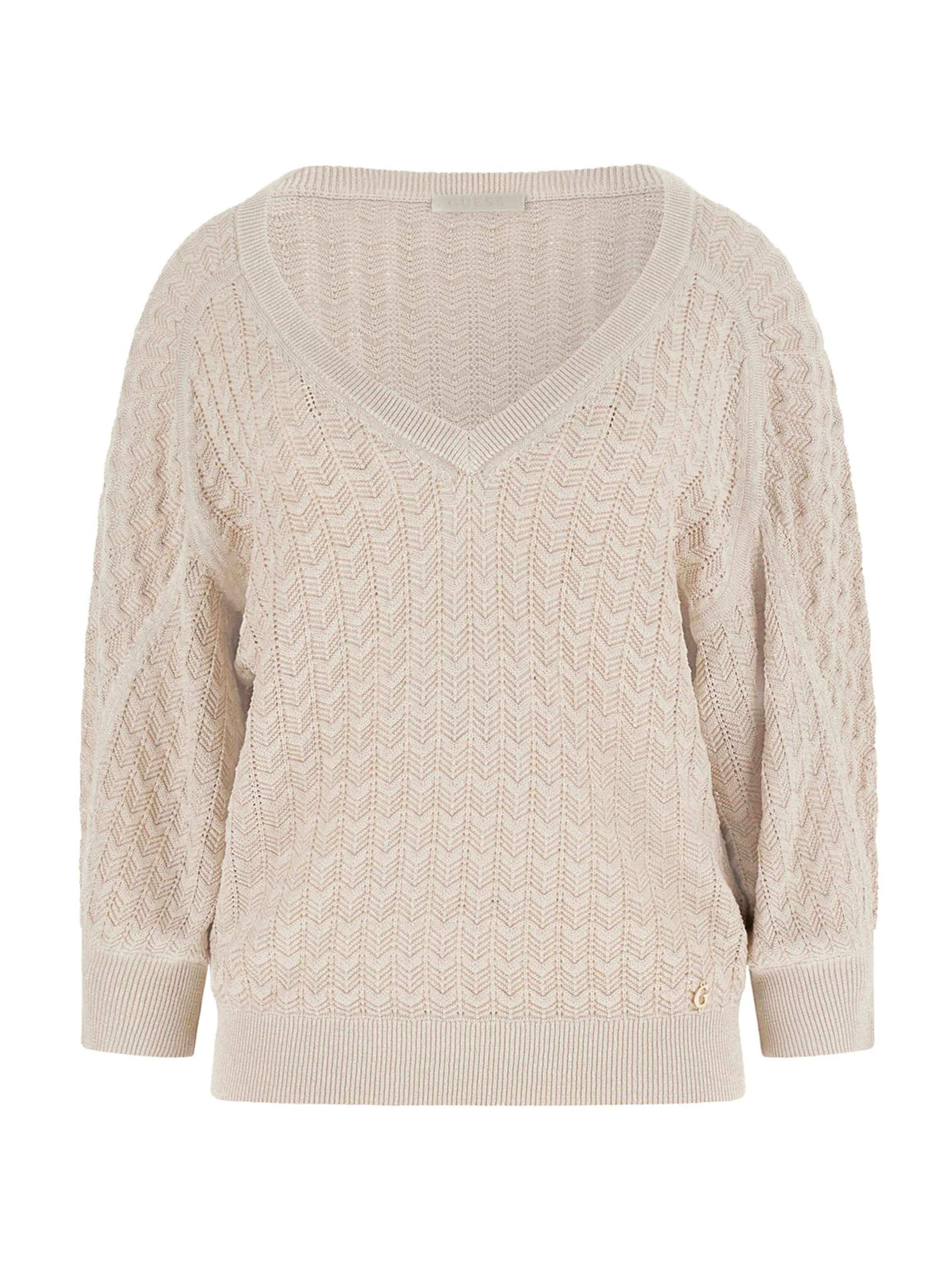 GUESS Pulóver 'ROSALYN' - bézs: elől