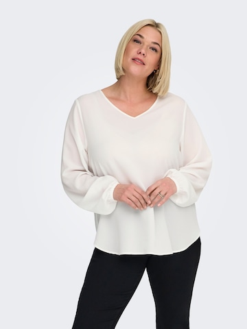 ONLY Carmakoma Blouse 'CARVica' in White: front