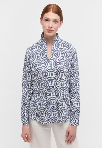 ETERNA Blouse in Blauw: voorkant