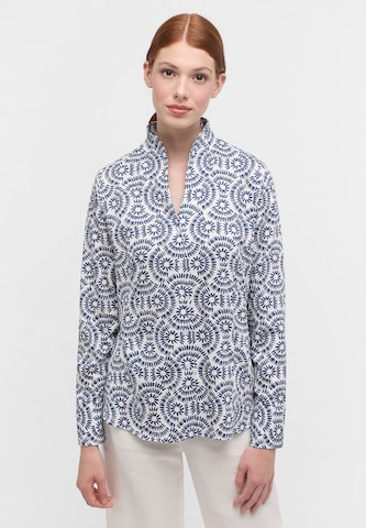 ETERNA Blouse in Blauw: voorkant